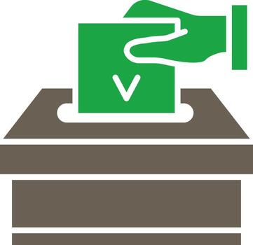 Voting Digital Application Concept Design vector