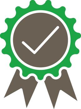 Badge Application Focused UI Design vector