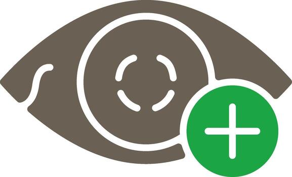 Hyperopia Gradient Color Style Form vector