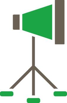 Spotlight Coded User Interface Symbol vector