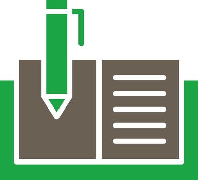 Homework Color Enhanced Style Graphic vector