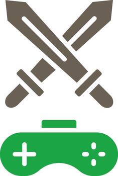 Adventure Game Sharp Edge Style Visual vector