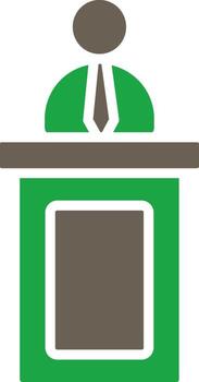 Lecturer Custom Line Based Element vector