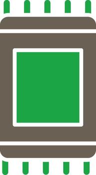 Towel Wireframe Mobile App Design vector