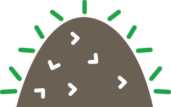 Haystack Gradient Style Design Element vector