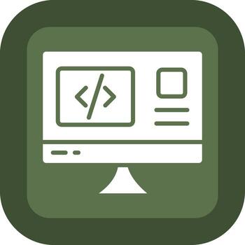 Backend Color Enhanced Style Graphic vector