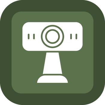 Webcam Sharp Linear Edge Mark vector