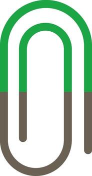 Attachment Web Based Design Element vector