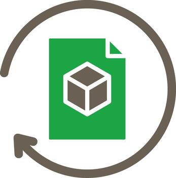 archivo Procesando Delgado línea Arte elemento vector