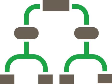 Flowchart Interactive User Interface Design vector