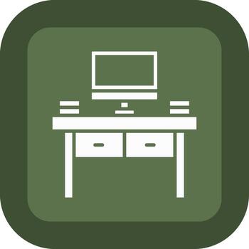 Workplace Sharp Linear Edge Mark vector