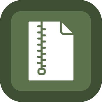 Compressed File Futuristic Mobile App Badge vector