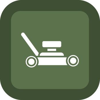 Lawnmower Custom Line Based Element vector