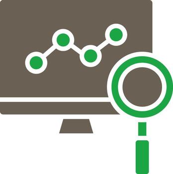Data Analysis Pixel Style Badge vector