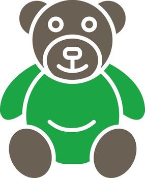 Bear Web Based Design Element vector