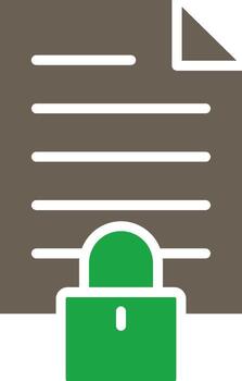 Acces Control List Pixel Grid Based Artwork vector