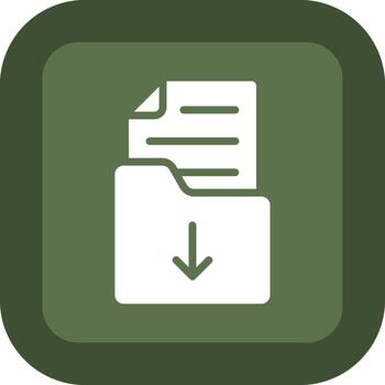 File Archive Sharp Edge Style Visual vector