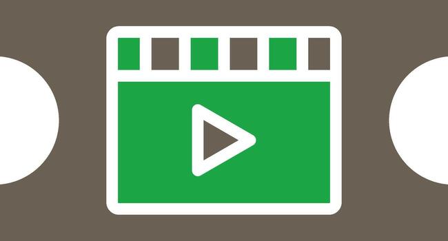 Ticket Modern Color Based Symbol vector