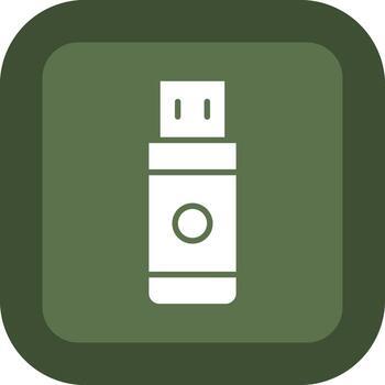 USB conducir plano usuario interfaz formar vector