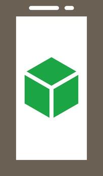 Augmented Reality Web Style Based Graphic vector