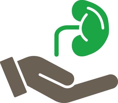 Organ Donation Abstract User Interface Visual vector