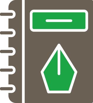 bloc de dibujo plano usuario interfaz formar vector