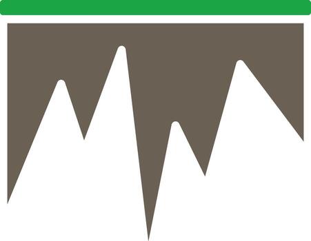 Stalagmite User Interface Design Mark vector