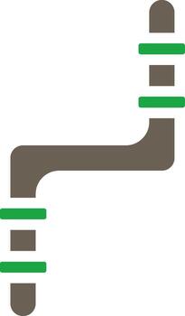 Pipe Flat User Interface Form vector