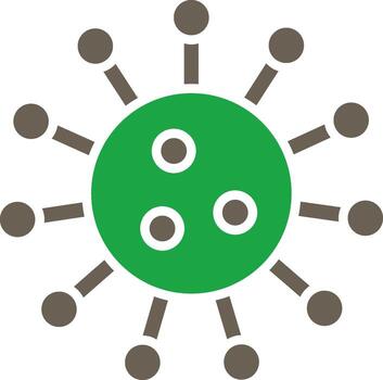 infección futurista usuario interfaz marca vector