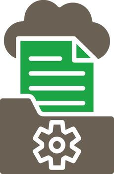 Digital Asset Management App Based Graphic Design vector