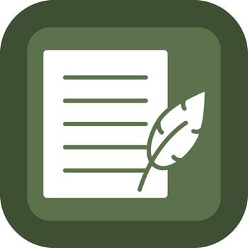 escritura pluma suave móvil aplicación visual vector