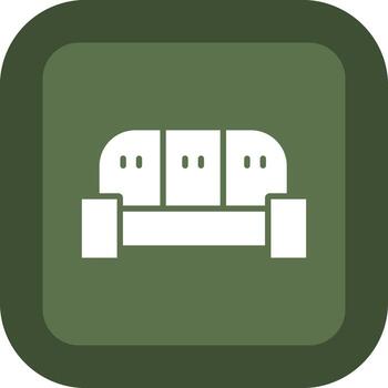 sofá futurista usuario interfaz marca vector