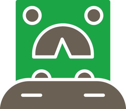 Galvanometer Clean Frame Design Object vector