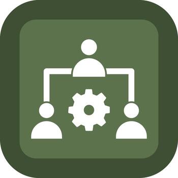 Teamwork Three Dimensional Interface Shape vector