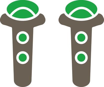 Controller Shadowed Flat UI Design vector