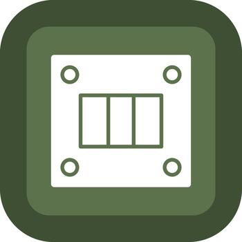 Switch Wireframe Mobile App Design vector