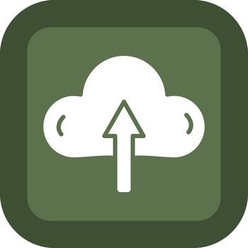 Cloud Upload Wireframe Mobile App Design vector