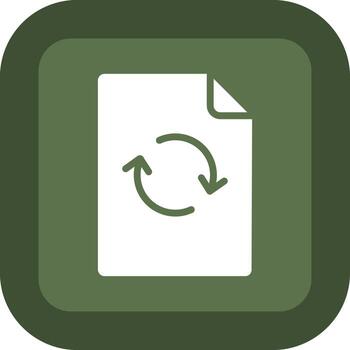 archivo sincronizar apagado color tono diseño vector