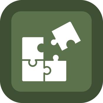 rompecabezas digital tecnología estilo elemento vector