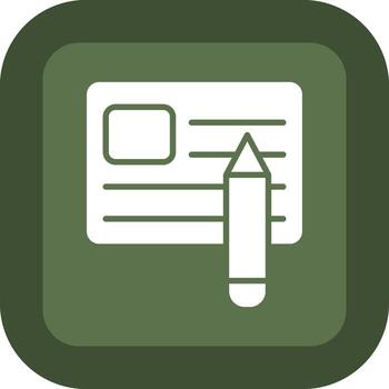 Blogger Three Dimensional Rendered Symbol vector