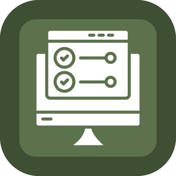 Project Status Flat User Interface Form vector