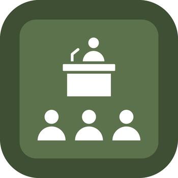 conferencia detallado usuario interfaz pedazo vector