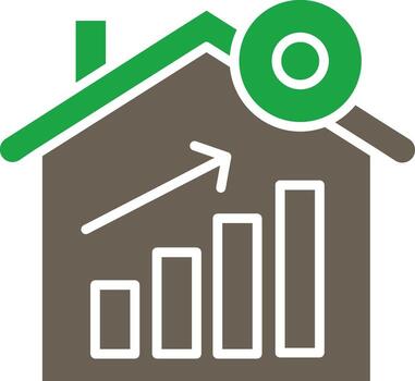 House Price Abstract User Interface Visual vector