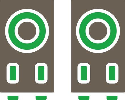 Speaker Minimal User Interface Element vector