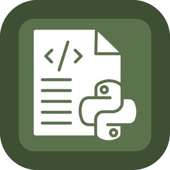 Python Futuristic User Interface Mark vector
