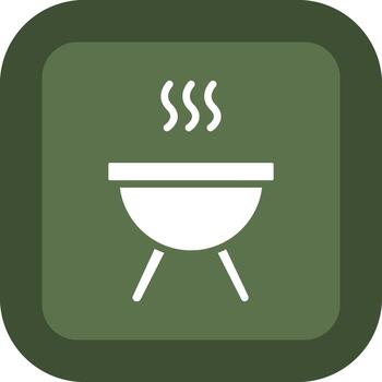 Barbacue Three Dimensional Interface Shape vector