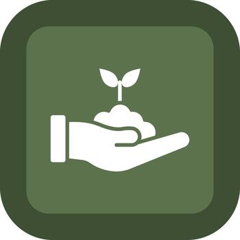 Planting User Interface Design Mark vector