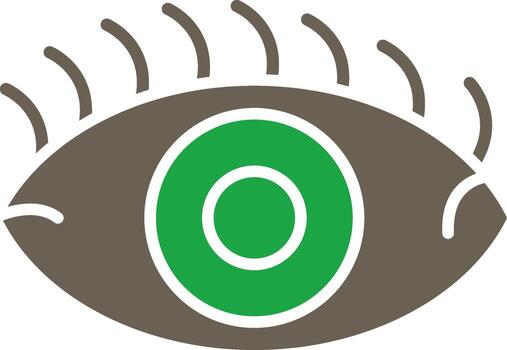 Eye Wireframe Mobile App Design vector