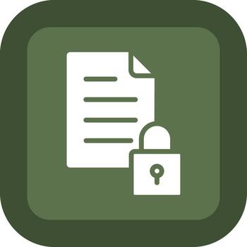 File Lock Futuristic User Interface Mark vector