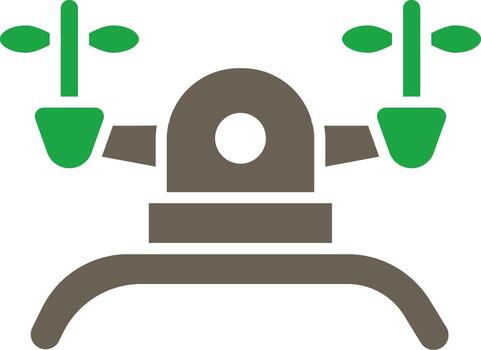 Drone Flat User Interface Form vector